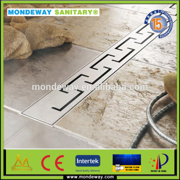 HOT SALES for Drains Type and Floor Application shower channel/shower drain stainless steel grating/floor drainer aco drain Set
