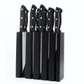 FACA KITCEHN 12 PCS COM BLOCO DE MADEIRA DE FAIA