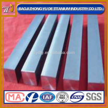 High performance GR5 titanium square bars
