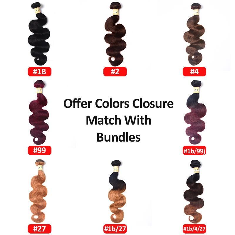 Ombre Brazilian Human Hair Bundle Light Brown 1B 4 27 Straight Hair Weave Extensions Hair Human Extension