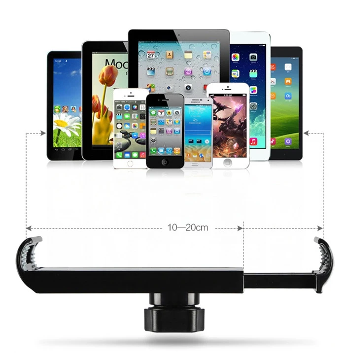 130cm Metal Aluminum Adjustable iPad iPhone Bed Holder Stand