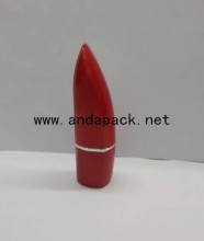 red lipstick bottle