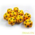 Colorful Opaque Polyhedral 20 Sided Dice