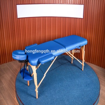 Better Folding 2- section wooden Portable Massage Table, massage table wood