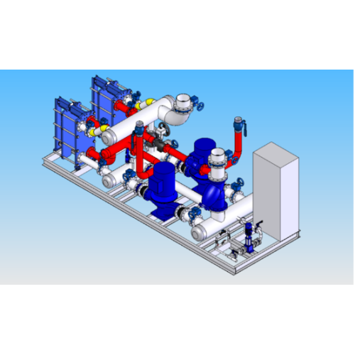System jednostek wymiennika ciepła