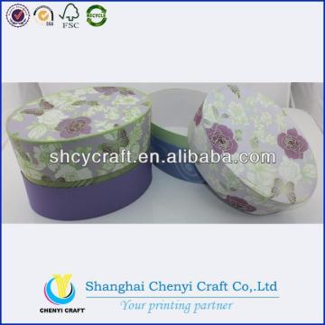 hot selling high quality round paper mache boxes