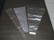 Svhc Certification Recyclable Hole For Flower Breath Halogen Plastic Flower Bags Hanging