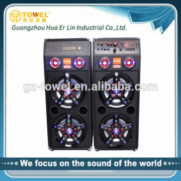 DJ Powered Speaker professional digital audio mixer