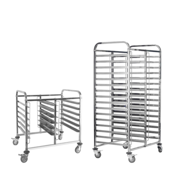 OEM Kitchen Stainless Steel GN Pan Trolley