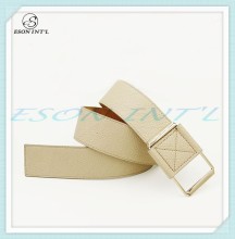 2015 New Style High Quality Women Fashion Beige Bridle Leather Belt