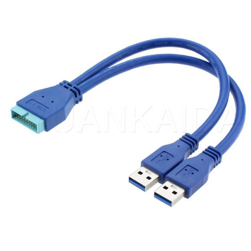 20-pin USB3.0 Internal Header Y Splitter Cable