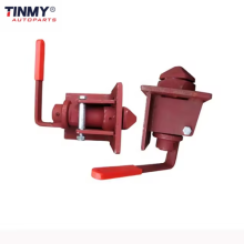 Truck and trailer parts container security lock
