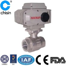 Stainless stee electric 2pc vall valve