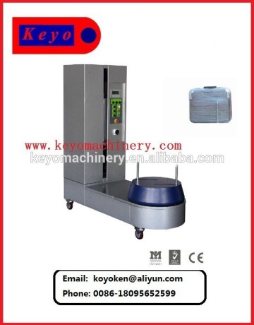 automatic airport luggage wrapping machine baggage wrapper with CE