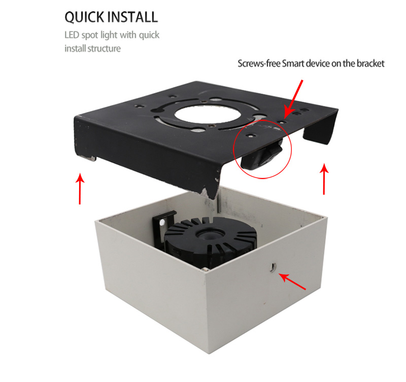 Adjustable led downlight