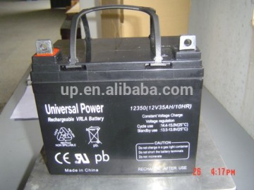 12V35AH VRLA battery 12V35AH AGM lead acid battery UPS battery