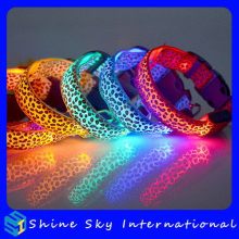 Customized Hot Sale El Flashing Dog Collar