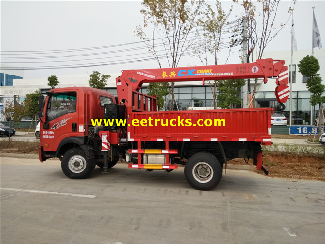 4ton 160hp SINOTRUK Crane Trucks