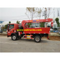 Camions de grue SINOTRUK 4ton 160hp