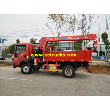 4ton 160hp SINOTRUK Crane Trucks