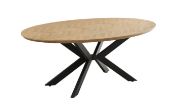 MDF Fashion Oval Dining Table
