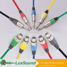 XLR cable , 1/4'' jack to XLR mic cable, professional microphone cable