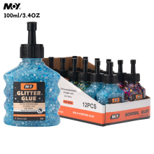 Colorful Mixed Glitter Glue Candy Series - Kids DIY Handmade Painting & Decoration