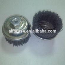 Hot sales Cup Wheel Abrasive Nylon Bristle Buffing Brush of your good quality