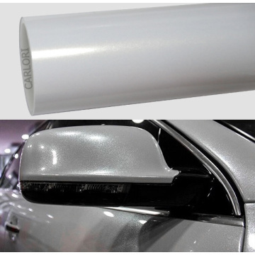 gloss diamond pearl white car wrap vinyl