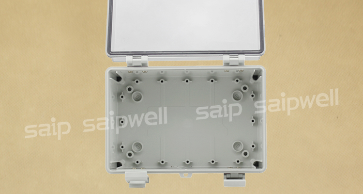 SAIPWELL 300X200X160MM WATERPROOF BOX WITH BREAKER AND RELAY RADIATION PROOF PLASTIC BOX