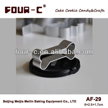 Dog bone cookie cutter,metal pastry cutter
