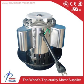 Single phase electrical motor for polishing machine