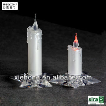 battery operated plastic candle