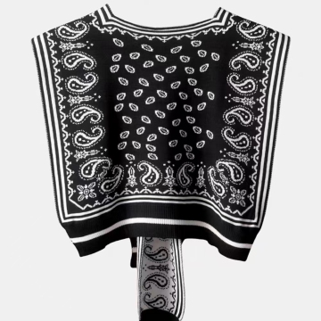 Spring and Autumn Internet Celebrity Knitted Small Shawl