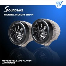 Digital motorcycle mp3 player with USB/SD radio