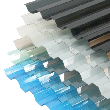 Anti-Ultraviolet Waterproof Anti-Aging Polycarbonate Corrugated Roof Board