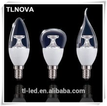 LED candle bulbs, 5W, unique design 2835smd, widely use