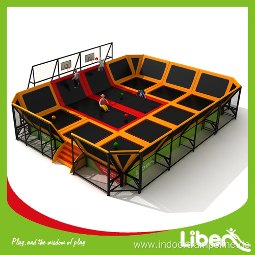 Indoor large bungee trampoline retailer