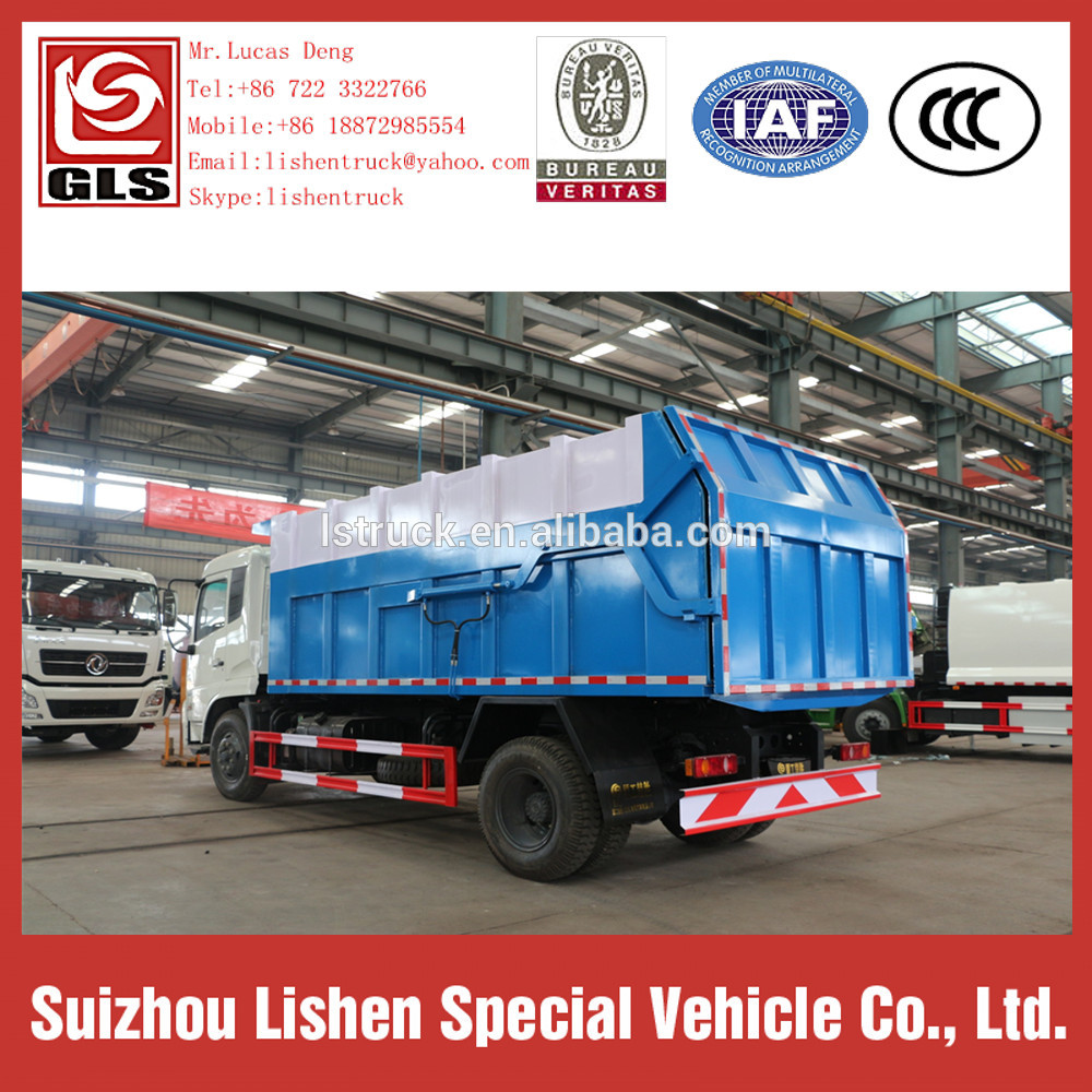 Rubbish Collecting Trucks Compactor Garbage Truck