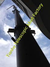 High Quality 10meter locking pneumatic mast