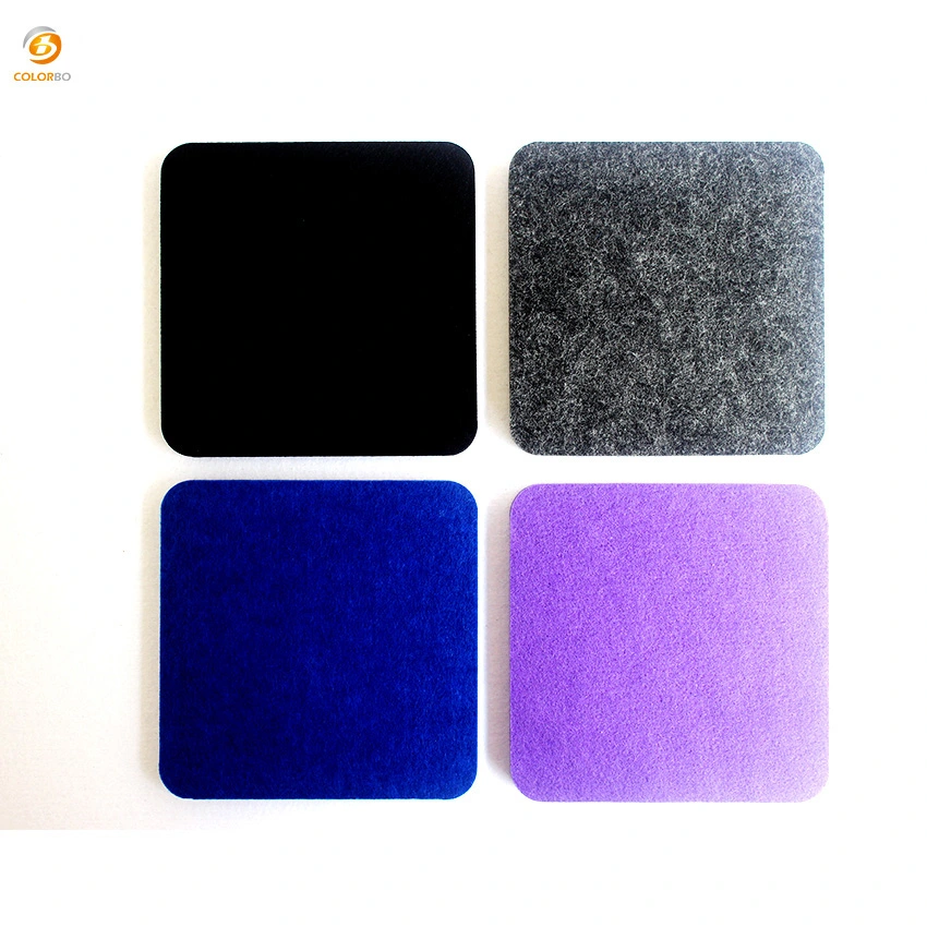 Cbb37 African Grey Polyester Fiber Acoustic Panel