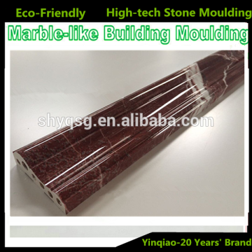 Light Weight Microcrystal Nano Resin Meterials Marble Stone Skirting Mouldings