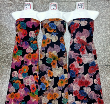 100% Rayon Viscose Woven Discharge Printed Fabric for Dresses - Shaoxing Manufacturer