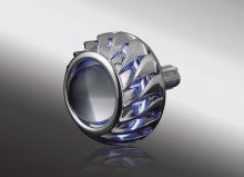 35w 3200lm Motorcycle Projector Headlights , Hid Bixenon Projector Lens