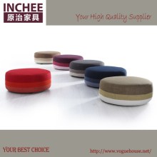 INCHEE 9001 round fabric ottoman