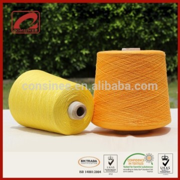 Hot selling 100 linen yarns orange fancy yarns