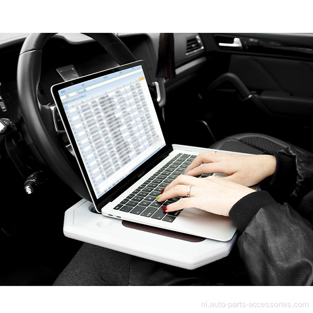 Auto -stuurwielbureau voor laptop of notebook