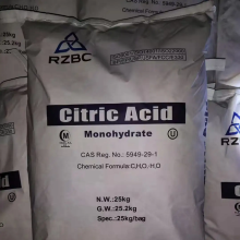Bột trắng monohydrate axit citric khan cho axit