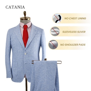 custom single-breasted wedding men's plus size pants suits formal classic male suits