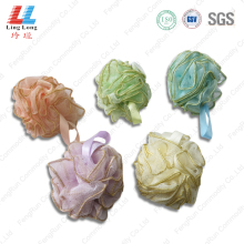 Golden lace mesh sponge